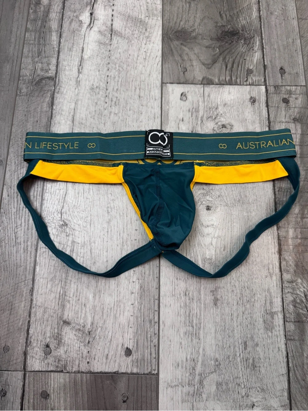 2EROS Kratos Jockstrap Golden Forest Green XL